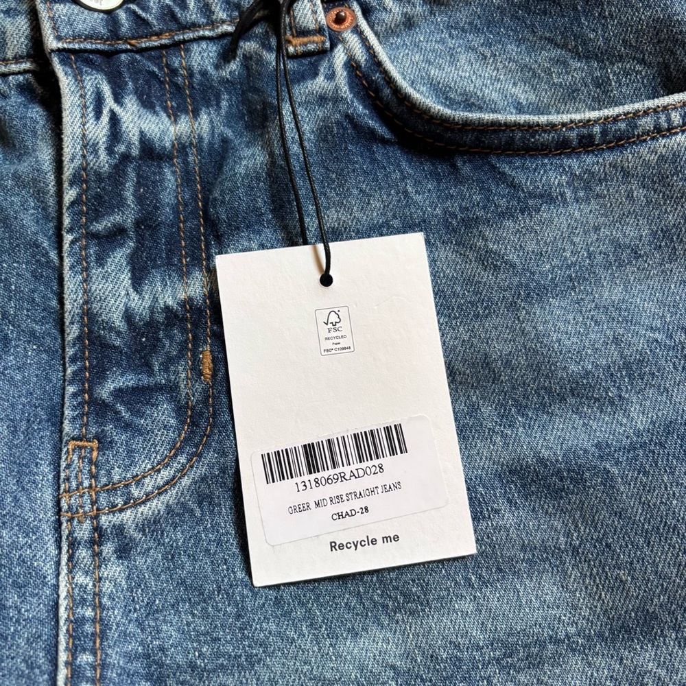 NWT Reformation greer jeans - Picture 5 of 5